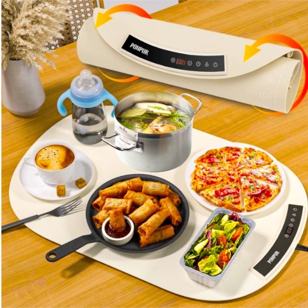 PONPUR Foldable Food Warmer Mat
